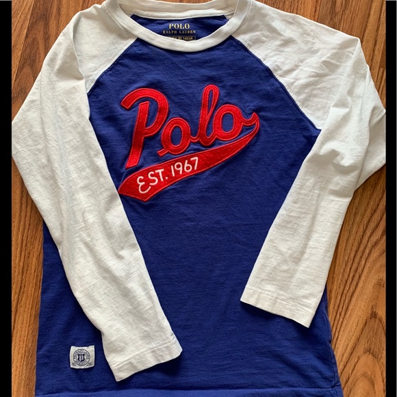 Polo by Ralph Lauren Other - Boys’ baseball polo shirt 😍